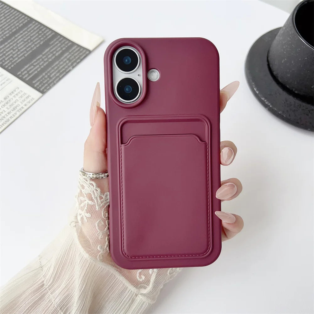 Coque Silicone IPhone 16/16 Plus/16 Pro/16 Pro Max