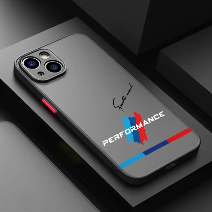 Coque Silicone Edition BMW  IPhone 14/14 Plus/14 Pro/14 Pro Max