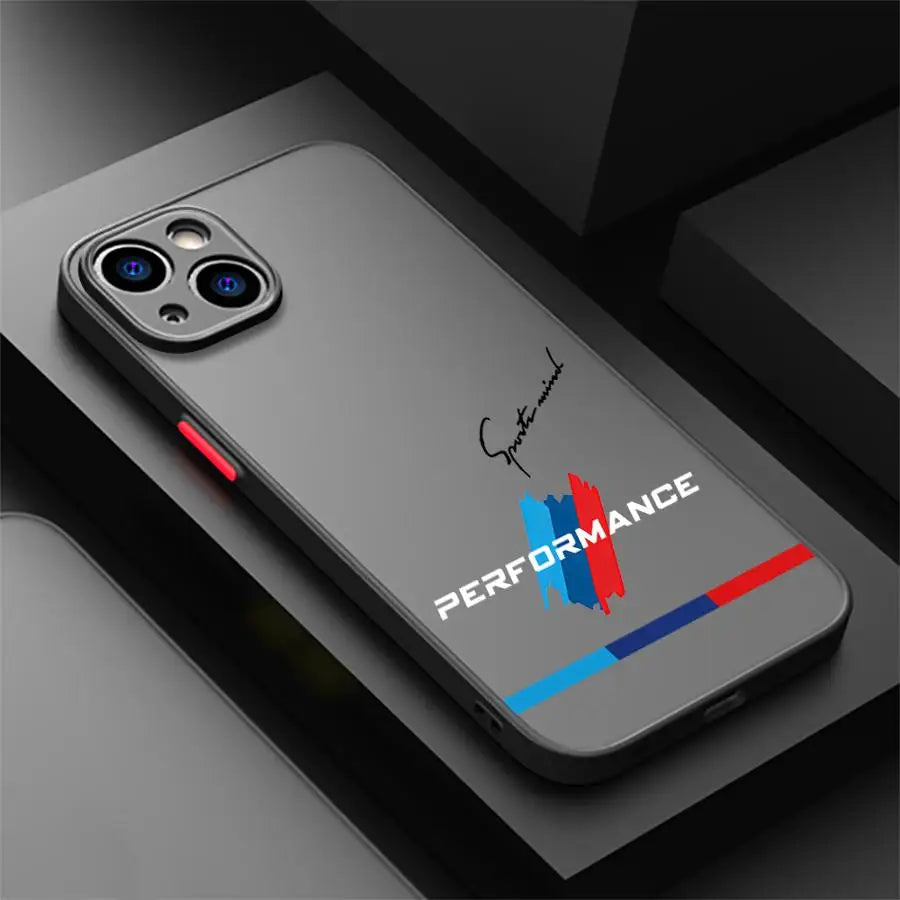 Coque Silicone Edition BMW  IPhone 14/14 Plus/14 Pro/14 Pro Max