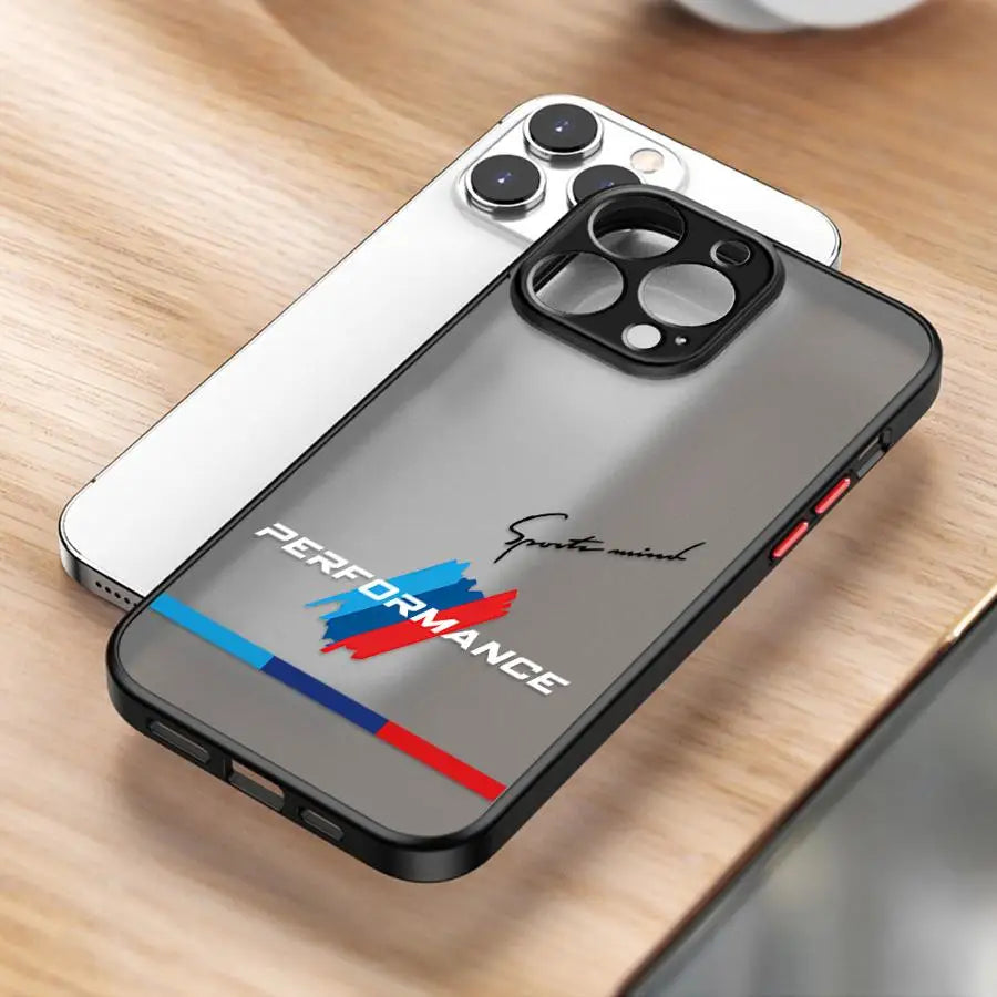 Coque Silicone Edition BMW  IPhone 14/14 Plus/14 Pro/14 Pro Max